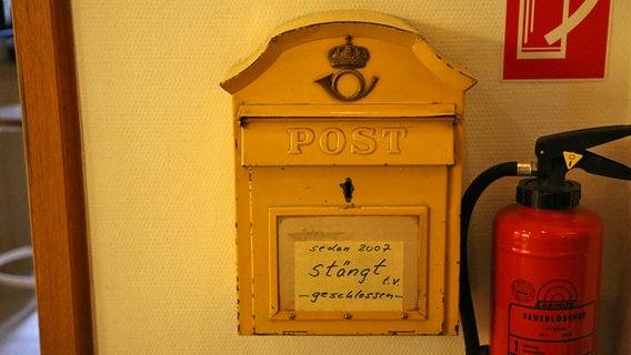 Ein Briefkasten in der schwedischen Seemannskirche © NDR.de Foto: Kristina Festring-Hashem Zadeh