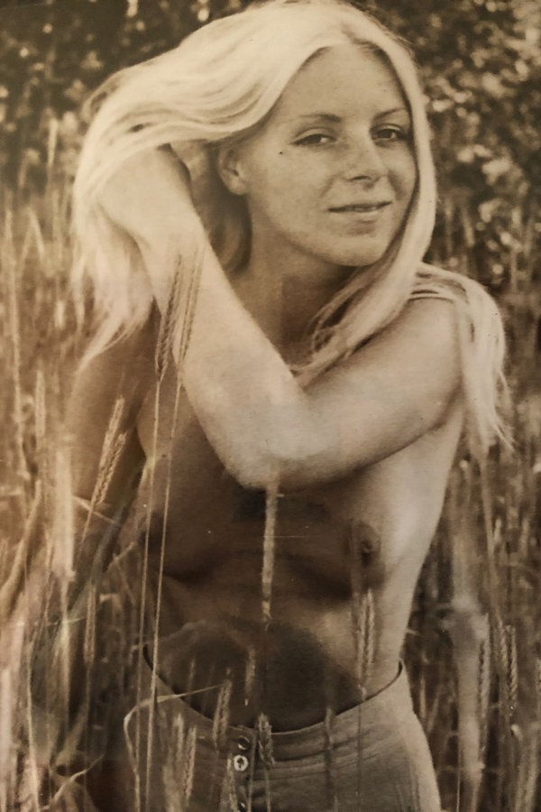 Marita Sperling auf einer Nacktaufnahme aus den 60er-Jahren. © privat 