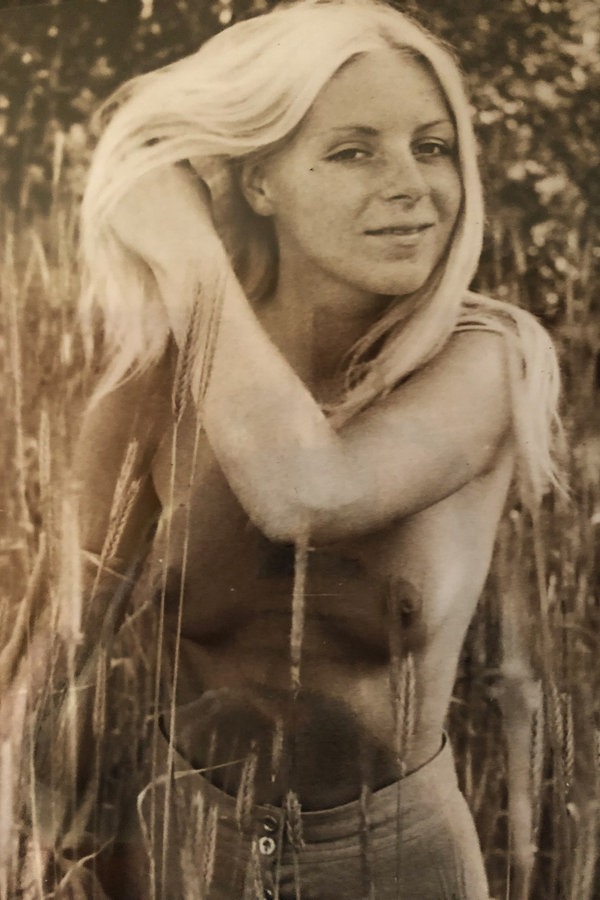 Marita Sperling auf einer Nacktaufnahme aus den 60er-Jahren. Marita Sperling auf einer Nacktaufnahme aus den 60er-Jahren. © privat