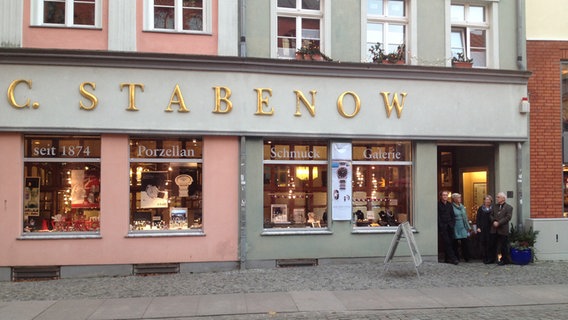 Geschäftshaus in der Badenstraße in Stralsund  
