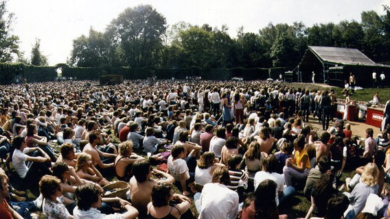 Stadtparkbühne ca. im Jahr 1970. © Rainer Drechsler Foto: Rainer Drechsler