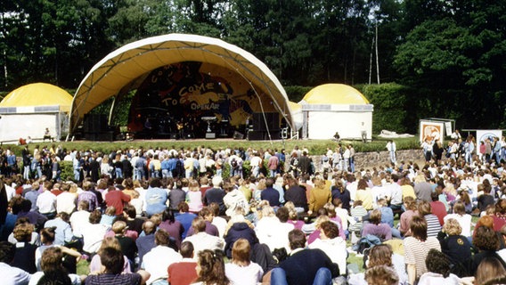Stadtparkbühne ca. 1980 © Veronika Keltsch Foto: Veronika Keltsch