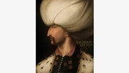 Gemälde des Sultans Süleyman, des "Prächtigen" - um 1552/60, undatiert, von Cristofano dell'Altissimo. © akg-images 