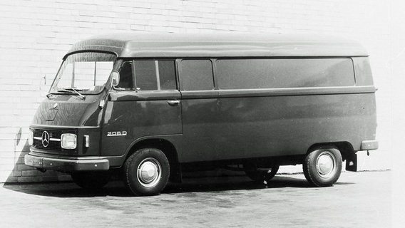 L206/207 Leichttransporter von Mercedes abstammend vom Tempo Matador - ab 1970 wahlweise mit Stern am Grill © Daimler 