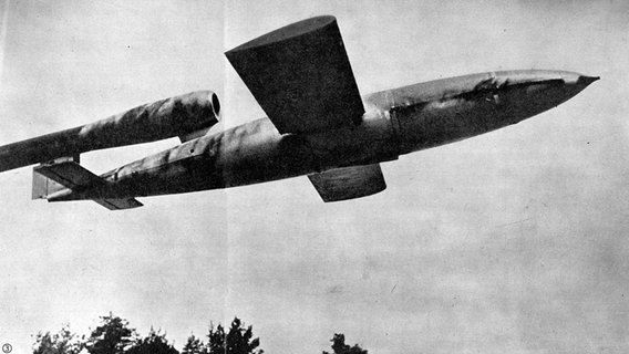 Startende V1-Rakete 1944 © picture alliance / akg-images 