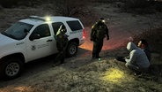 Polizisten an der Grenze Texas/USA © NDR Foto: Ralf Borchard
