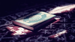 Eine vollverschleierte Muslima hält einen Koran in der Hand Eine vollverschleierte Muslima hält einen Koran in der Hand © dpa / picture-alliance