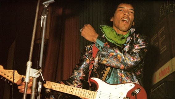 Jimi Hendrix © Peter Thomasen Foto: Peter Thomasen