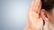 Jemand hält eine Hand hinter sein Ohr um besser zu hören. © fotolia.com Foto: BillionPhotos