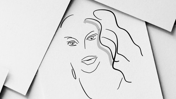 Eine Karikatur von Beyoncé © Ocke Bandixen 