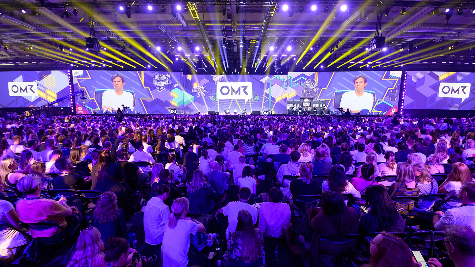 Digitalmesse OMR mit Tarantino, Kutcher und Besucherrekord