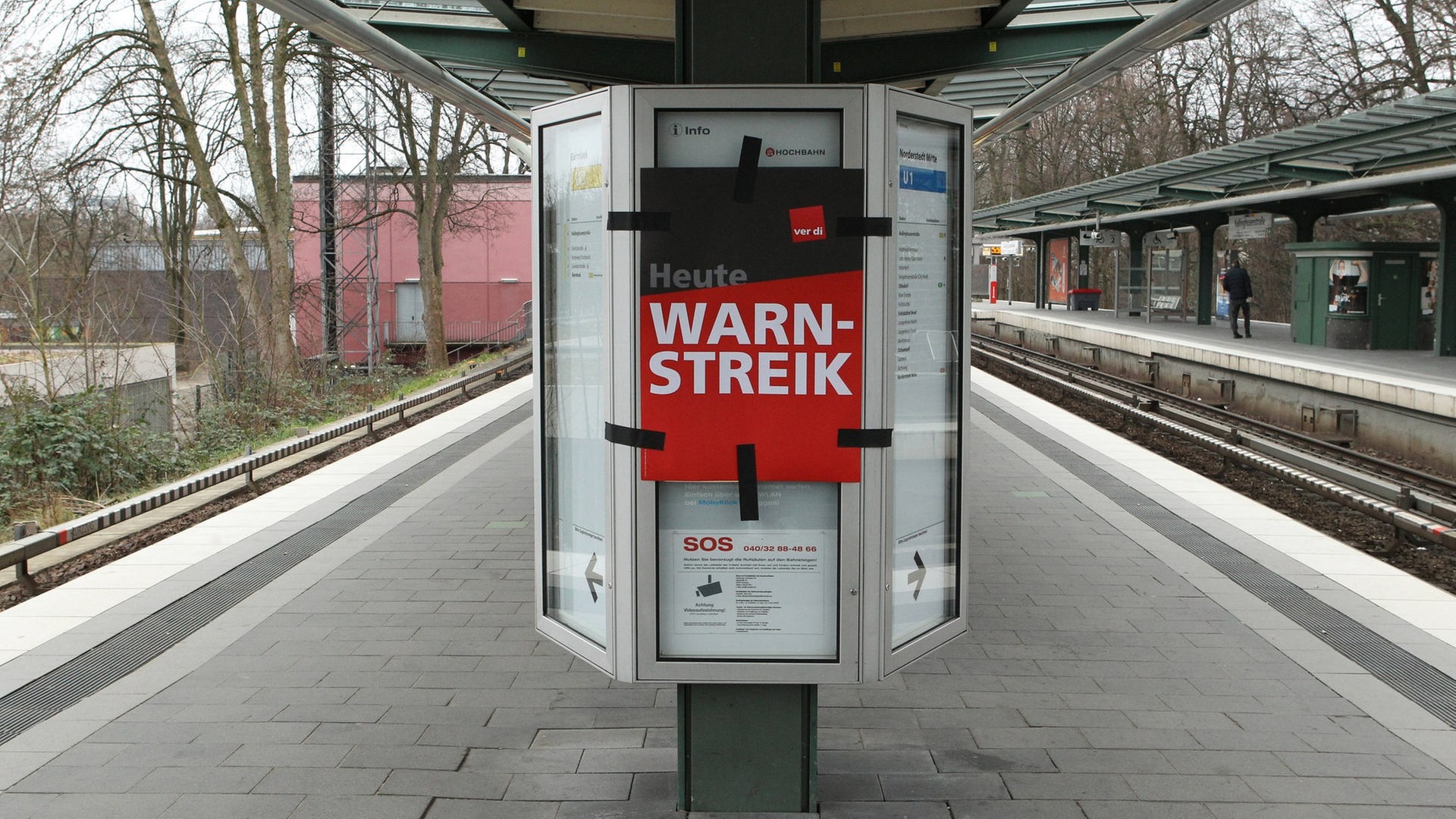 Stillstand in Hamburg: Start des Streiks von Hochbahn und VHH