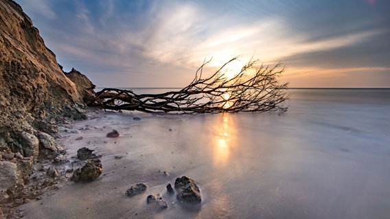 Langzeitaufnahme aus Ahrenshoop © NDR Foto: Klaus Haase aus dem Ostseebad Prerow