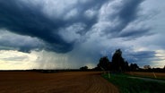 Gewitterwolken über Rostock © NDR Foto: Kay Nerge-Hennighausen  aus Kösterbeck