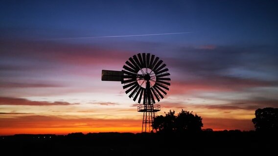 Das Wahrzeichen von Mönchgut bei Sonnenuntergang. © NDR Foto: Rainer Westphal aus Mönchgut