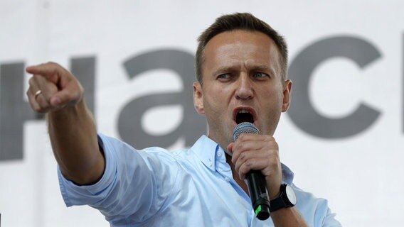 Oppositionsführer Alexej Nawalny © /AP/dpa +++ dpa-Bildfunk +++ Foto: Pavel Golovkin