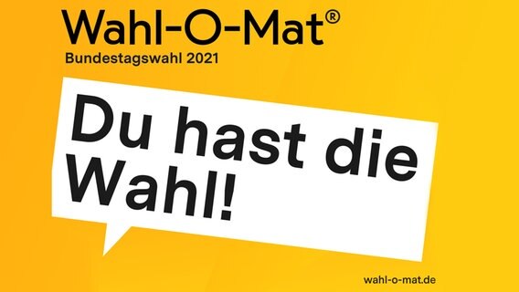 Das Logo des "Wahl-O-Mat" der Bundestagswahl 2021 © bpb 