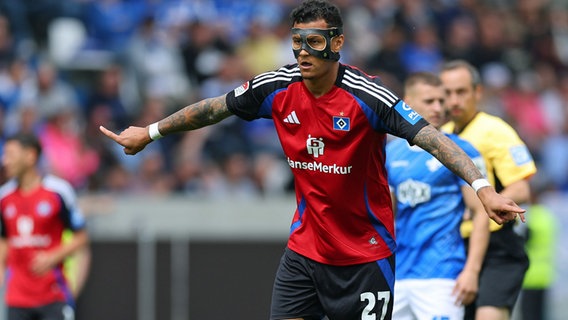 Davie Selke vom HSV © Witters 