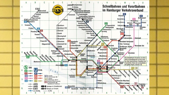 HVV Netzplan © HVV 