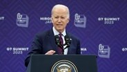 US Präsident Joe Biden auf dem G7 Gipfel in Japan / Hiroshima am 2.05.2023 © ddp/ZUMA Foto: POOL