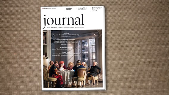 Cover des "journal" Das Magazin der Hamburgischen Staatsoper 21/22 © Staatsoper Hamburg Foto: -