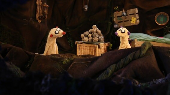 Mehreren Schülern wird die Wurst vom Pausenbrot geklaut, auch bei den Jan & Henry verschwinden die Knödel vom Teller. Die Spur führt in einen Blumenladen. © bigSmile Entertainment 