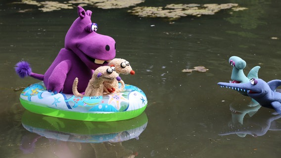 Folge 65: Jan & Henry untersuchen mit Freunden einen Fluss © bigSmile / NDR 