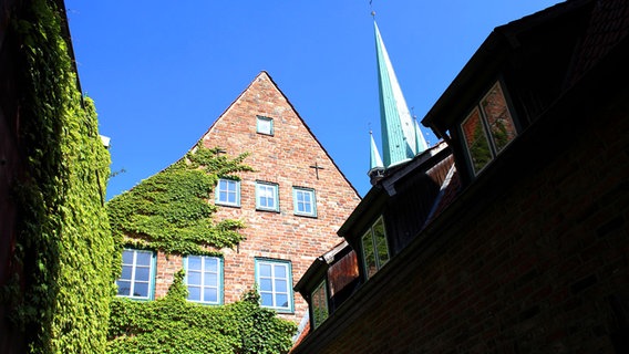 Blick auf das CVJM in Lübeck  