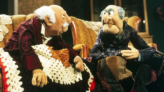 Waldorf und Statler aus der Muppet Show © Jim Henson Company /Courtesy Everett Collection 