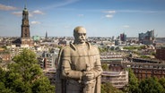 Das Bismarck-Denkmal in Hamburg © imago 