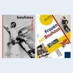 Cover-Collage von zwei Büchern zum Thema "Bauhaus und Frauen" © Elisabeth Sandmann Verlag bei Hirmer / Knesebeck Verlag 