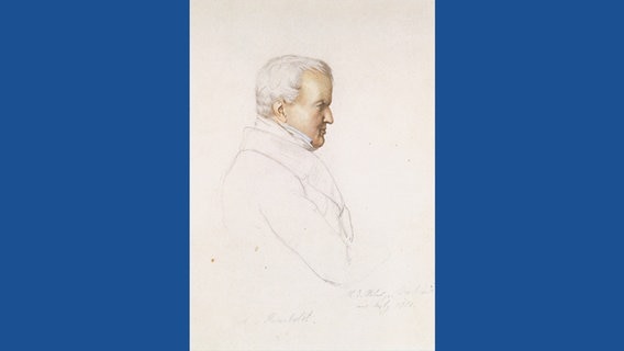 Alexander von Humboldt, 1851 © Botanischer Garten und Botanisches Museum Berlin-Dahlem / Prestel Verlag 
