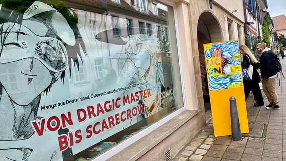 Schaufenster beim 21. Internationalen Comic Salon © NDR.de Foto: Mathias Heller