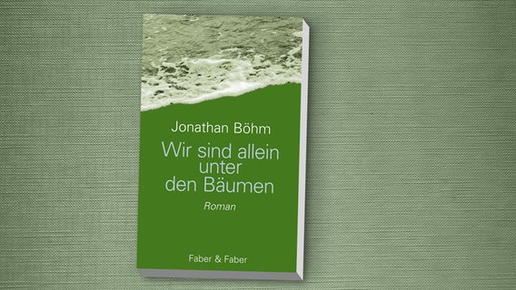 Buchcover: Jonathan Böhm - Wir sind allein unter den Bäumen © Faber & Faber Verlag 