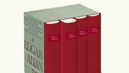 Die Buchbox: Werke in vier Bänden von Edgar Allan Poe. © Insel Verlag 