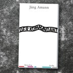Buchcover: Der Kommandant von Jürg Amann. © Arche Verlag 