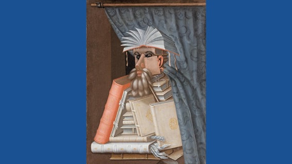Giuseppe Arcimboldo: Der Bibliothekar © Prestel Verlag 