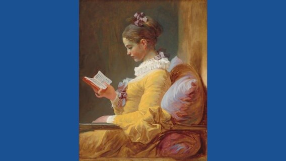 Jean-Honoré Fragonard: Lesendes Mädchen © Prestel Verlag 