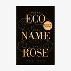 Cover der Jubiläumsausgabe von "Der Name der Rose" des Autors Umberto Eco © Carl Hanser Verlag 