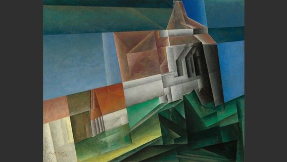 Bild aus dem Buch: "Lyonel Feininger - Retrospektive" © VG Bild-Kunst, Bonn 2023 