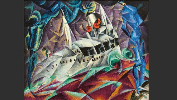 Bild aus dem Buch: "Lyonel Feininger - Retrospektive" © VG Bild-Kunst, Bonn 2023 