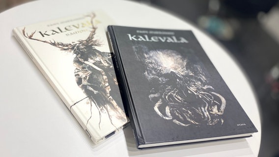 Die finnischen "Calevala" Graphic Novels auf der Frankfurter Buchmesse 2023 © NDR.de / Christina Grob Foto: Christina Grob