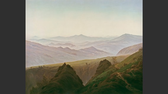 Bild aus dem Buch: "Caspar David Friedrich - Gemälde und Zeichnungen aus russischen Museen" © akg-images / courtesy Schirmer/Mosel 