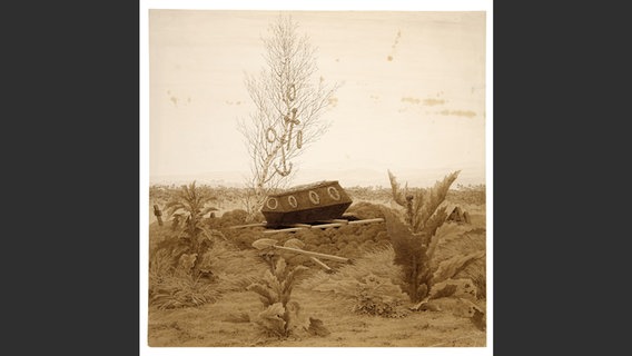 Bild aus dem Buch: "Caspar David Friedrich - Gemälde und Zeichnungen aus russischen Museen" © Staatl. Museum f. Bildende Künste A. S. Puschkin, Moskau 