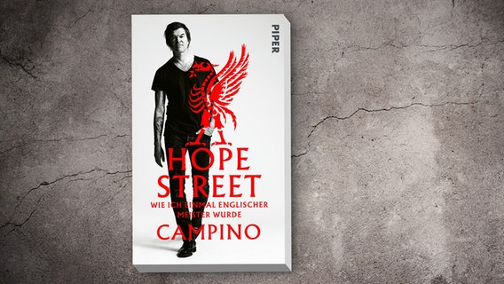 portada del libro "Hope Street: una vez fui campeón de inglés" Gambino © por Piper Verlag 
