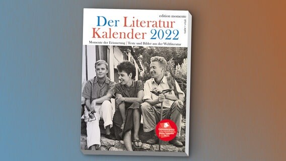 "Der Literatur Kalender 2022". Edition momente (Cover) © momente 