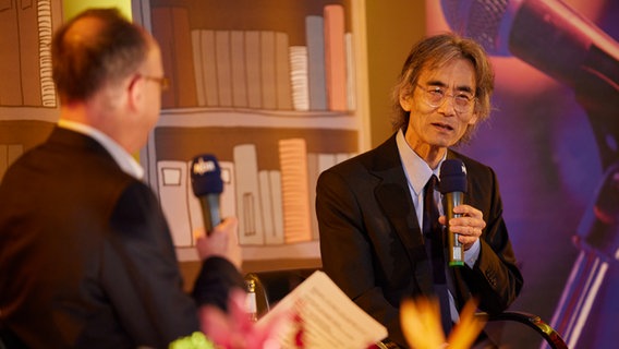 Christoph Bungartz (links) und Kent Nagano  Foto: Maren Janning