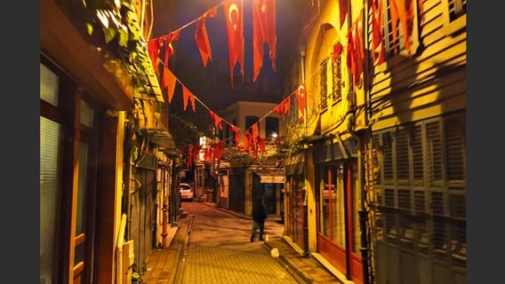 Istanbul bei Nacht, 236 © Steidl Verlag Foto: Orhan Pamuk