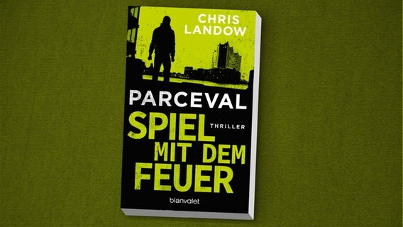 Chris Landow: "Parceval - Spiel mit dem Feuer" (Cover des Krimis) © Blanvalet Verlag 