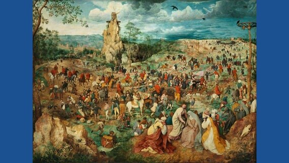 Kreuztragung Christi (auch: Aufstieg zum Kalvarienberg), 1564 © Kunsthistorisches Museum, Vienna / Taschen Verlag Foto: Luciano Romano